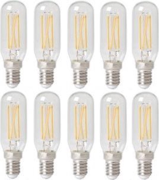 Calex LED Filament Buislamp 3.5-30W E14 Dimbaar (10 Stuks) bol.com