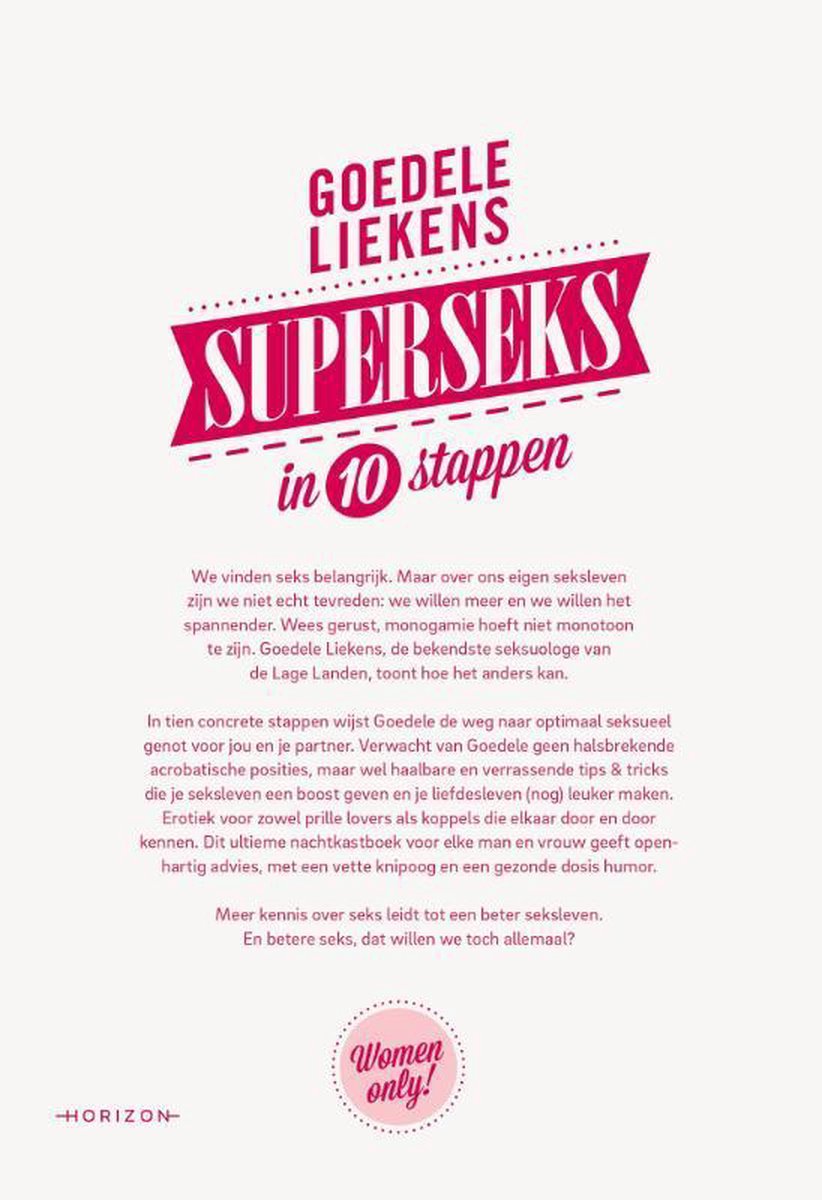 Superseks - back cover