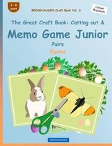 BROCKHAUSEN Craft Book Vol. 3 - The Great Craft Book: Cutting out & Memo Game Junior Pairs