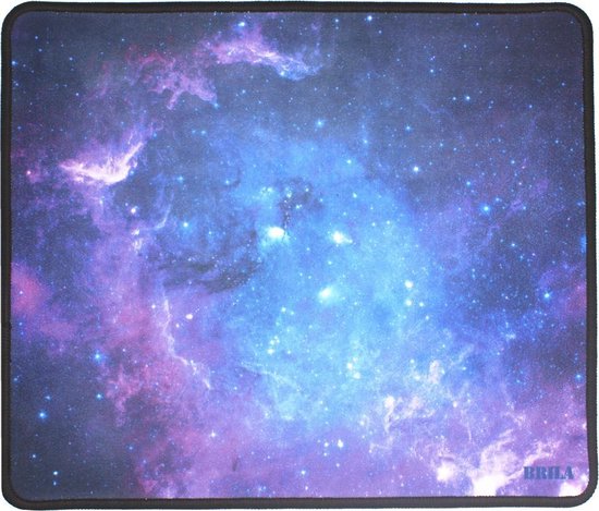 Muismat Nebula Galaxy ontwerp - Gestikte Randen - L:300mm*W:250mm*H:4mm