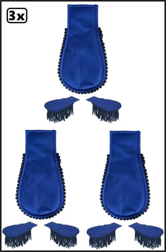 Set schouder epaulette Keulen met wapen