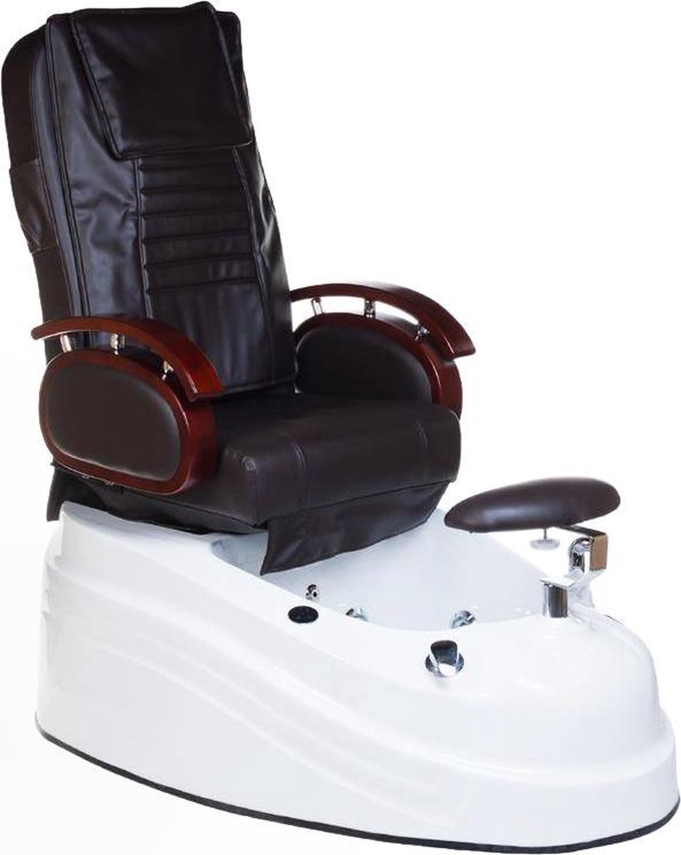 Mbs® Pedicurestoel Behandelstoel Bruin - Voor profesioneel gebruik