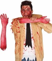 Halloween - Afgehakte arm met bloed 44 cm