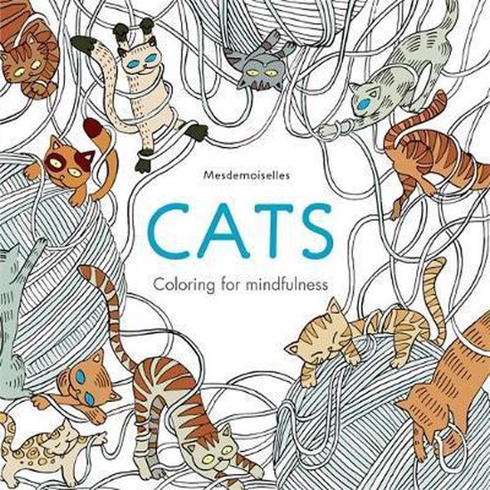 Cats Coloring for Mindfulness - cover