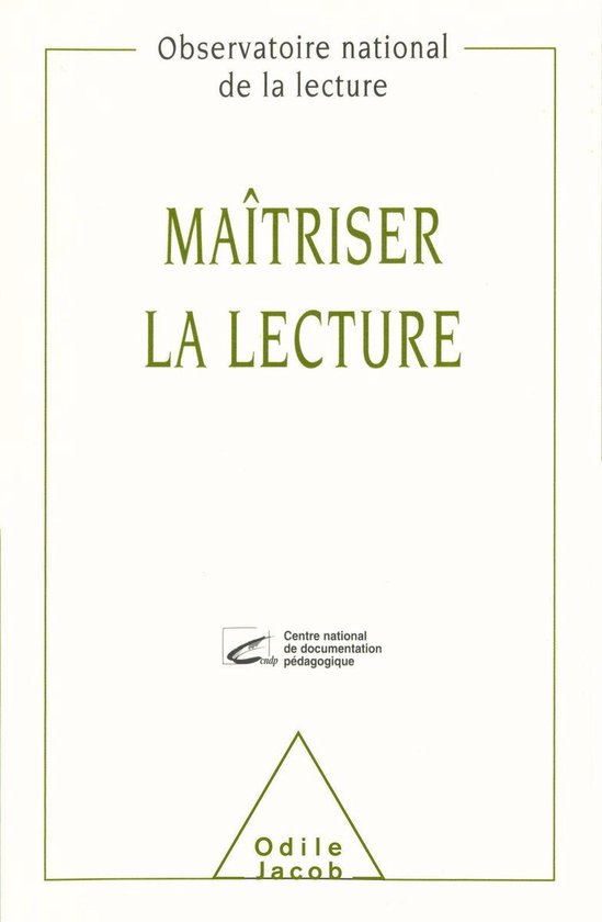 Maîtriser la lecture - cover