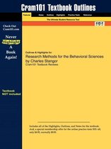 Outlines & Highlights for Research Methods for the Behavioral Sciences by Charles Stangor