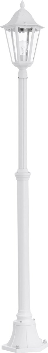Eglo Navedo LED buiten wandlamp zwart, zilver-patina aluminium