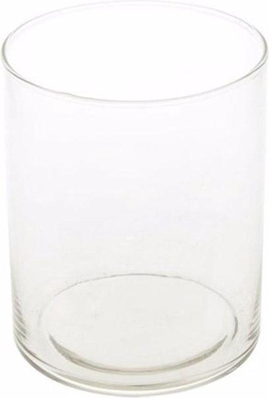 Regenjas Uitvoerbaar agenda Cilinder vaas helder glas 30 cm | bol.com