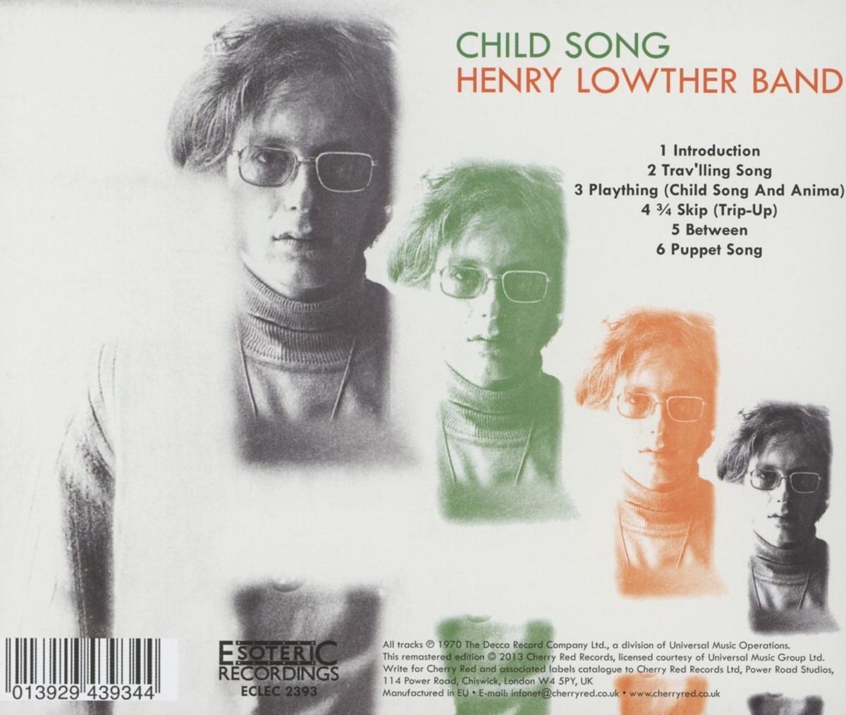 Child Song, Henry Band Lowther | Muziek | bol