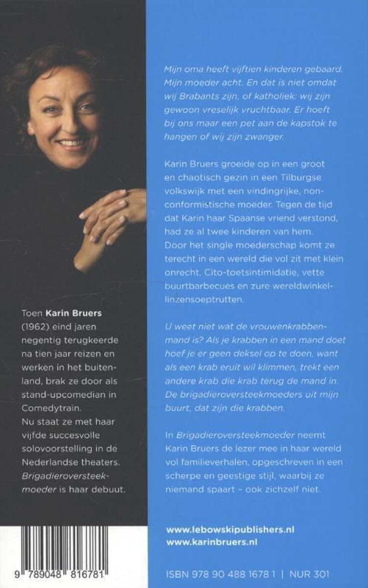 Brigadier oversteekmoeder - back cover