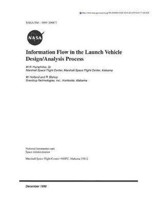 Information Flow in the Launch Vehicle Design/Analysis Process