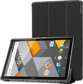 DrPhone Tri-Fold - Smart Cover met Auto Slaap/Wakker - Opvouwbare Stand - Hoes/Case Geschikt voor Huawei MediaPad M5 10.8