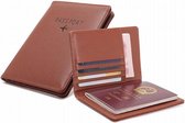 RFID Paspoort Wallet – Bruin