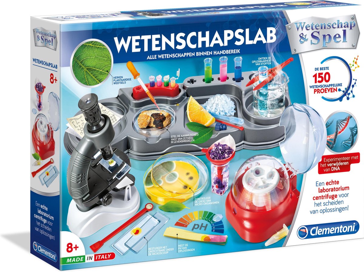 Clementoni Wetenschapslab - wetenschap & spel