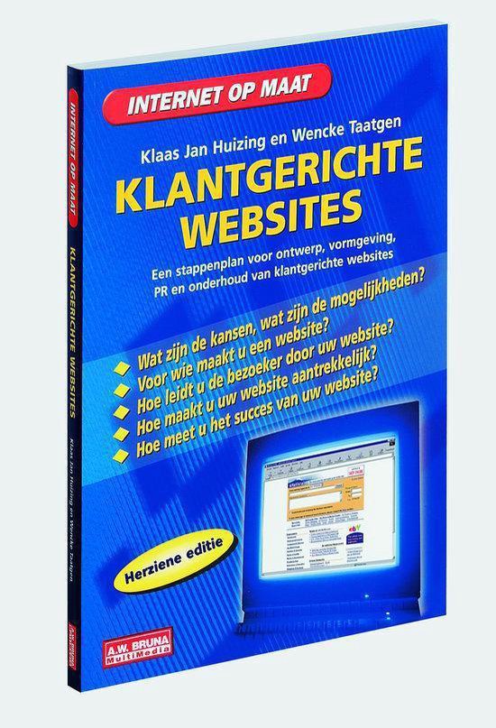 Cover van het boek 'Klantgerichte websites'