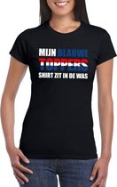 Mijn blauwe Toppers shirt zit in de was t-shirt zwart dames - Toppers dresscode 2019 2XL