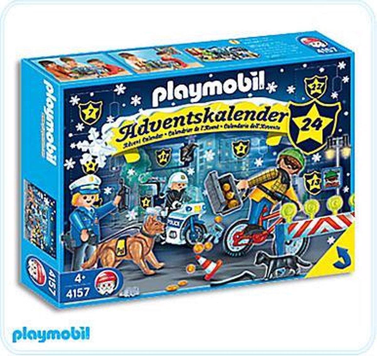 Playmobil Adventskalender Politie - 4157 | bol.com