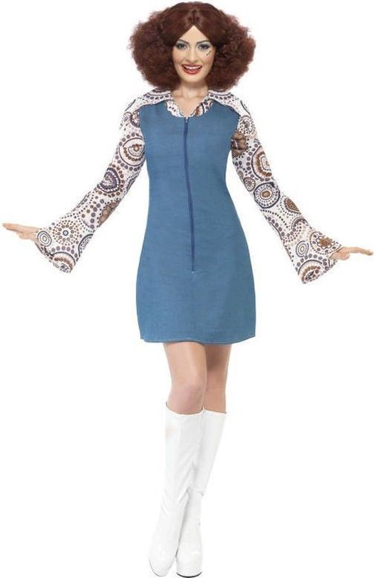 Disco jaren 70 outfit voor vrouwen - Verkleedkleding - Large" | bol.com
