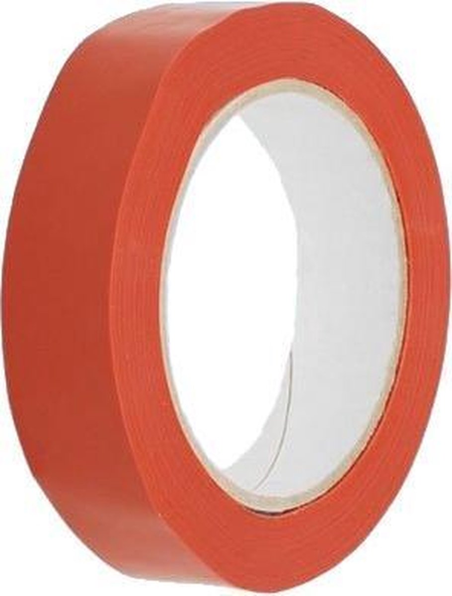 Strapping tape - 12mm x 66m - Oranje - 72 rollen