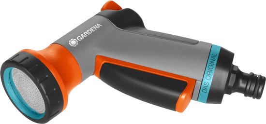 Gardena City Garden balkon-broes met zachte waterstraal, verstelbare flow, ergonomisch handvat, vorstbeveiliging
