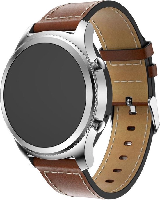 PU Lederen Horloge Band Geschikt Voor Samsung Gear S3 Classic / Frontier  Armband | bol.com