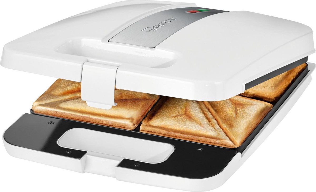 Clatronic ST 3629 - Tosti ijzer dubbel - Wit