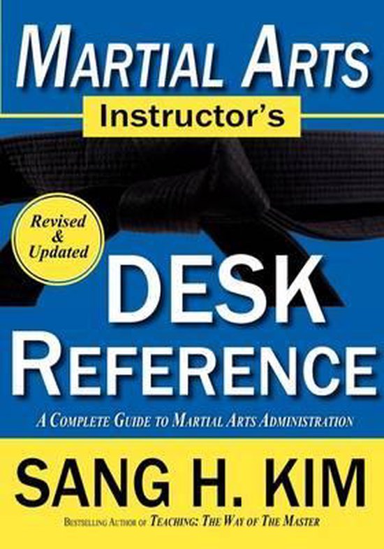 Martial Arts Instructor's Desk Reference - cover