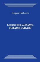 Lectures from 22.06.2001, 04.08.2003, 04.11.2003
