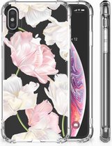 Geschikt voor iPhoneX | Xs TPU-Siliconen Hoesje Design Lovely Flowers