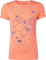 Noppies Meisjes T-shirt - Oranje - Maat 110
