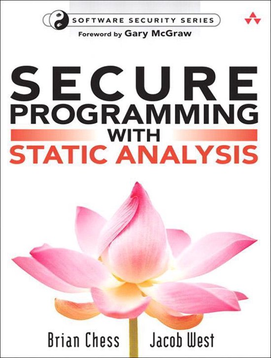 Secure Programming with Static Analysis - cover