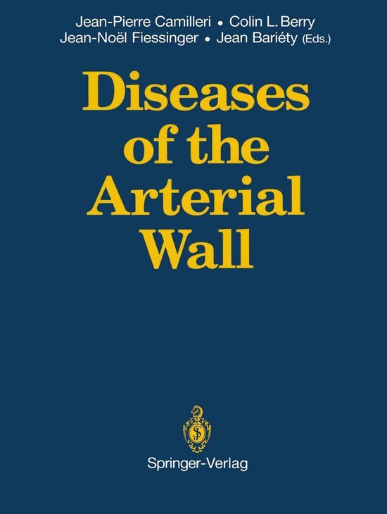Diseases of the Arterial Wall - cover