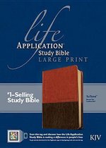 KJV Life Application Study Bible Large Print, Indexed