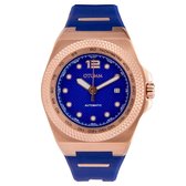 Automatic Model A Rose Gold 45mm Blue