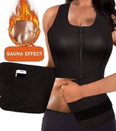 Saunavest Dames shapewear en zweetverhogend vest - Maat L