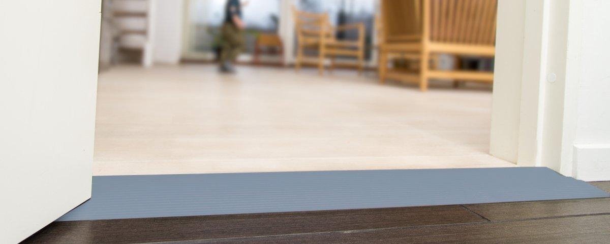 Goedkoopste Gummy ramp 16 mm x 900 mm met plakstrip
