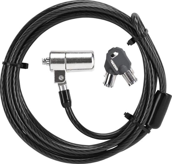 PA417UCCL Targus DEFCON CCL Coiled Cable Lock with Combination for Laptop Computer and Desktop Security 6 Foot 