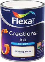 Flexa Creations - Lak Zijdeglans - Morning Snow - 750 ml