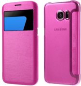 Dixtro Sview Flip cover Samsung Galaxy S7 Roze
