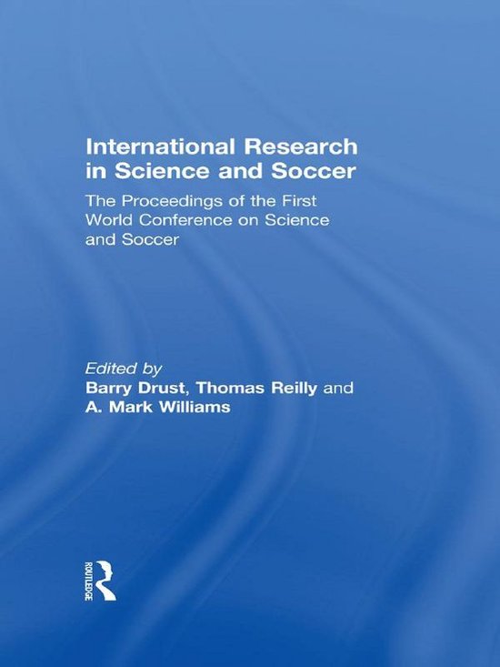 International Research in Science and Soccer - cover