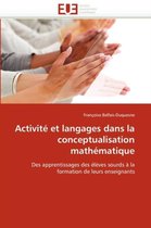 Activité et langages dans la conceptualisation mathématique
