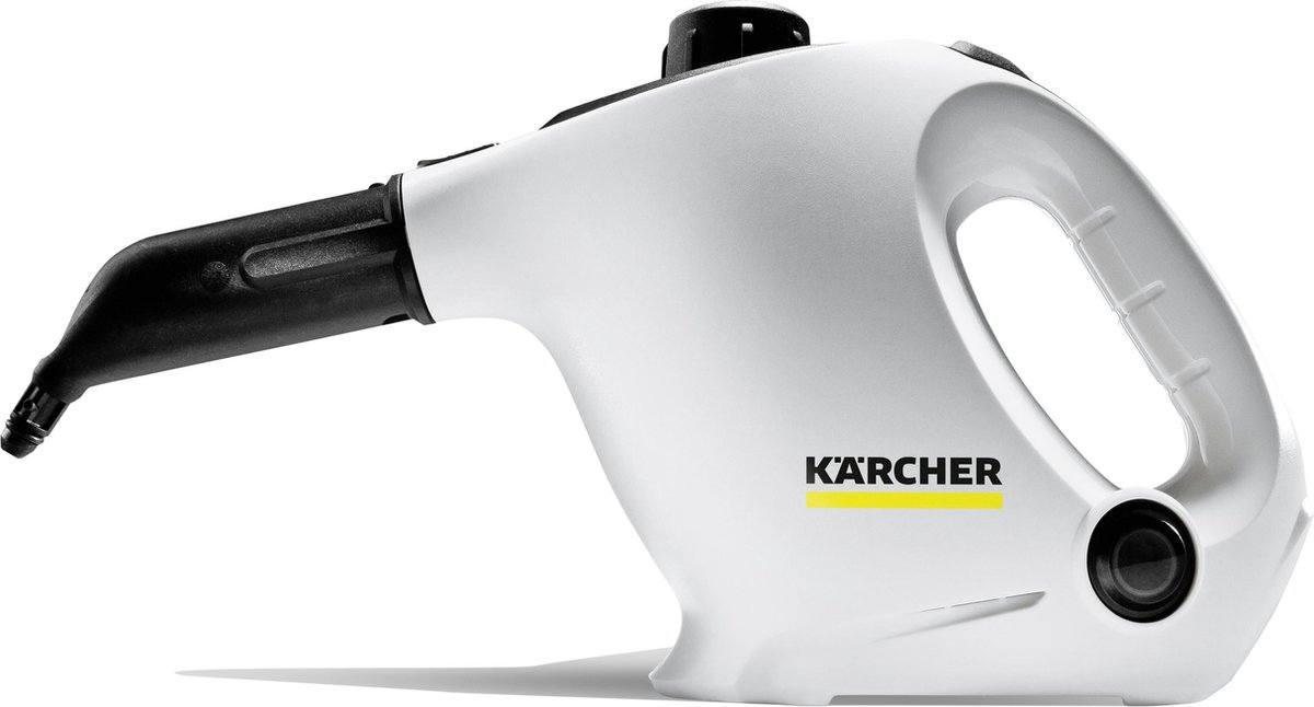 Kärcher Stoomreiniger SC 1 EasyFix, stoomdruk: 3 bar, opwarmtijd: 3 min, vermogen: 1.200 W, oppervlaktevermogen: 20 m², tank: 200 ml, met vloerreinigingsset EasyFix, sproeiers en microvezelhoes Kärcher Stoomreiniger SC 1 EasyFix, stoomdruk: 3 bar, opwarmtijd: 3 min, vermogen: 1.200 W, oppervlaktevermogen: 20 m², tank: 200 ml, met vloerreinigingsset EasyFix, sproeiers en microvezelhoes