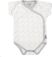 Snoozebaby Unisex Rompertje - grijs - Maat 62