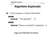 Boek cover Algoritmo Explicado van Jorge Luiz E de Souza