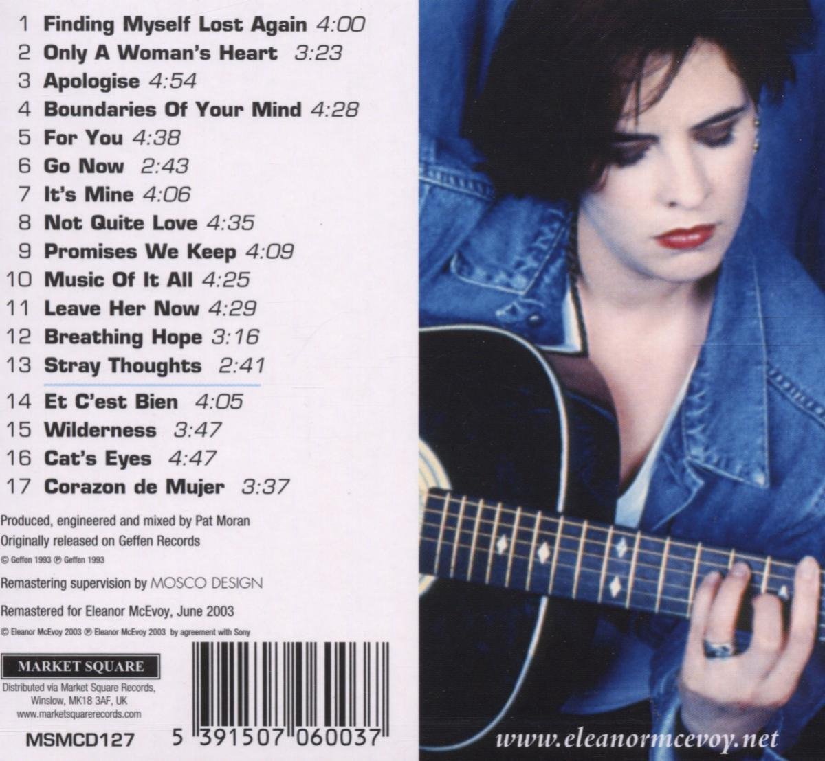 Eleanor McEvoy, Eleanor McEvoy CD (album) Muziek bol