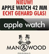 Man & Wood Screenprotector / Schermbescherming ECHT GEHARD GLAS (Tempered Glass) - Apple Watch 42 mm