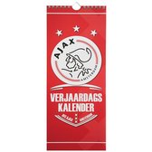 Ajax Verjaardagskalender 33 X 13 Cm