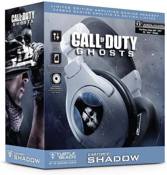 Turtle Beach Ear Force PX22 Shadow Call Of Duty: Ghosts Casque de jeu  stéréo filaire -... | bol.com