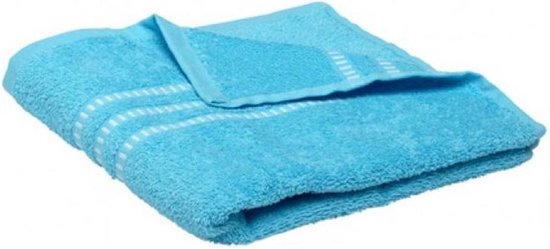 Sentimenteel sensor Altijd Lifetime Handdoek Aqua Blauw - 50x100cm | bol.com