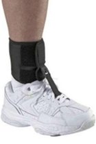 Ossur Foot up Klapvoet Orthese - Medium (enkelomvang 18-21 cm) - Zwart